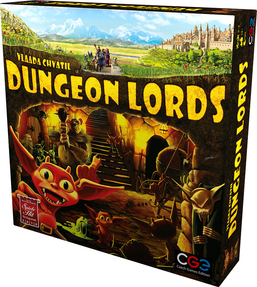 Dungeon Lords Board Game Box art