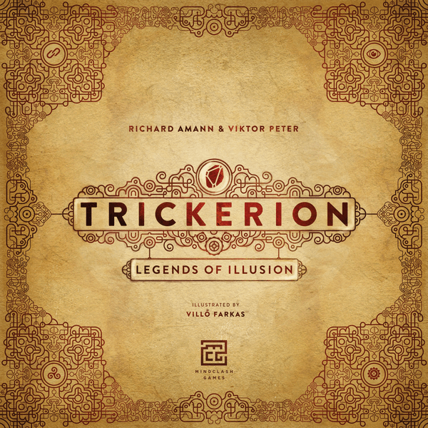Trickerion base game cover art is so shiny and neat