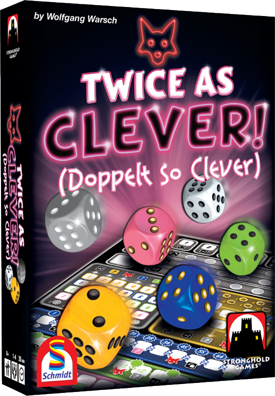 Twice as clever box art