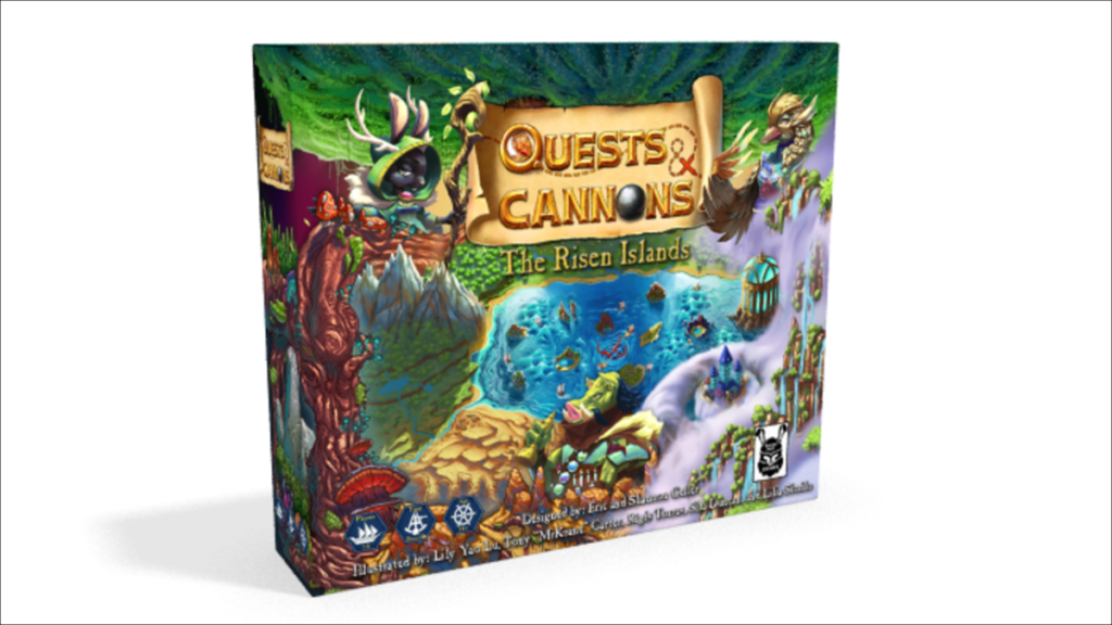 Quests and Cannons Box Cover Art